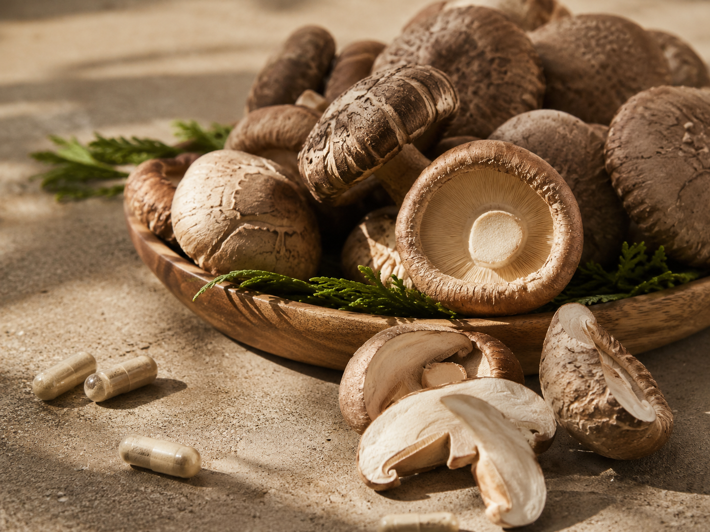 Hongo Shiitake ingrediente natural